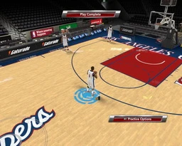 NBA 2K9 "Los Angeles Clippers площадка"