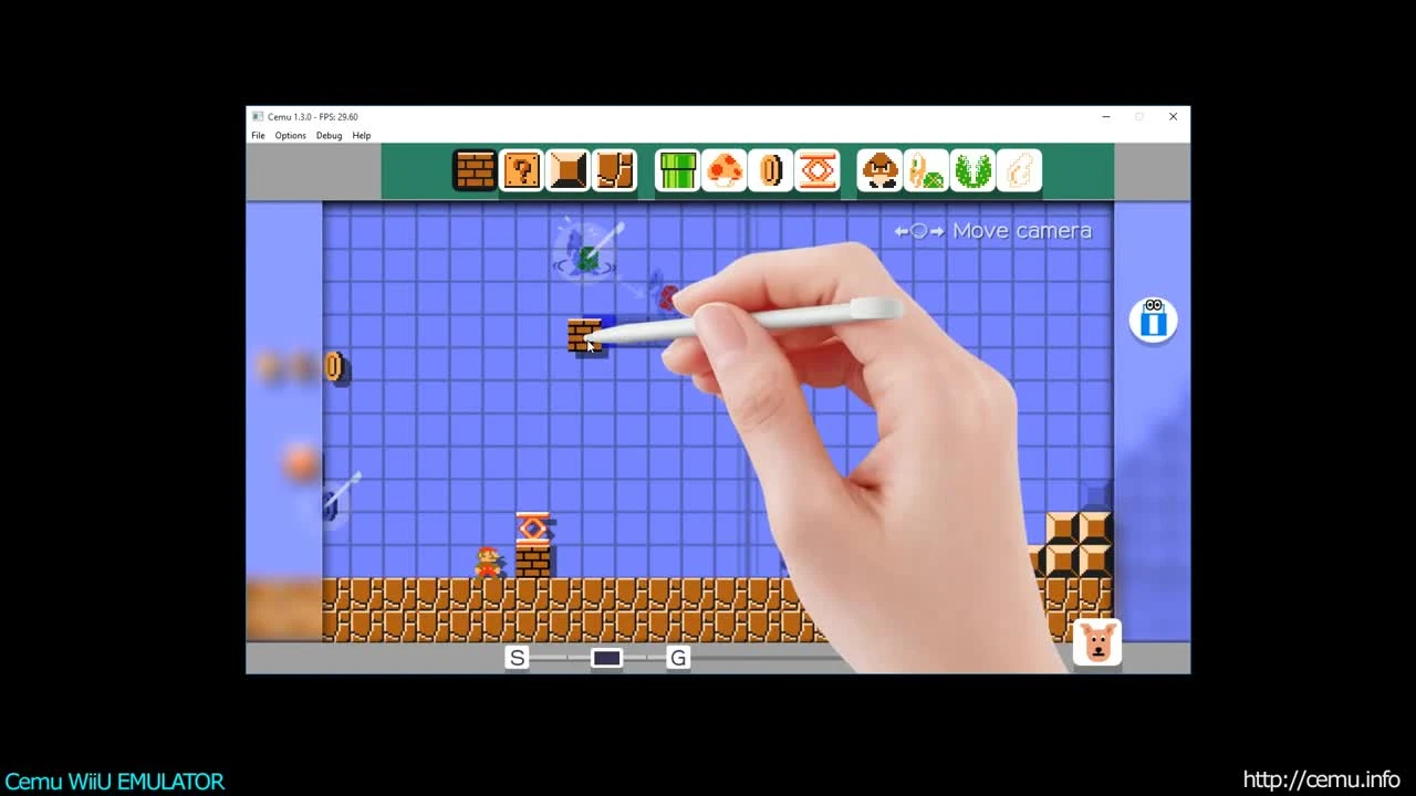 Эмулятор wiiU mario maker