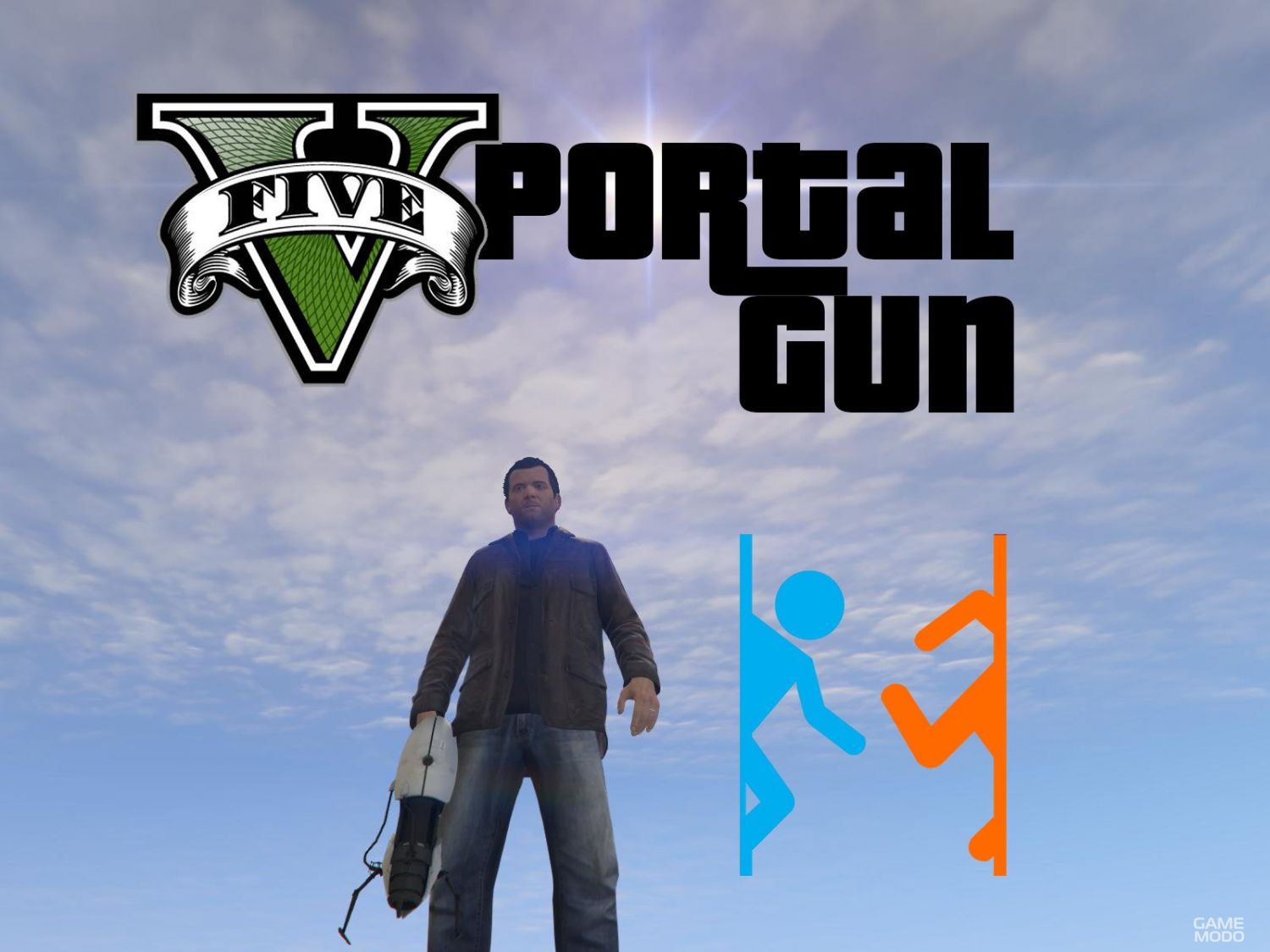 Grand Theft Auto 5 "Portal Gun"