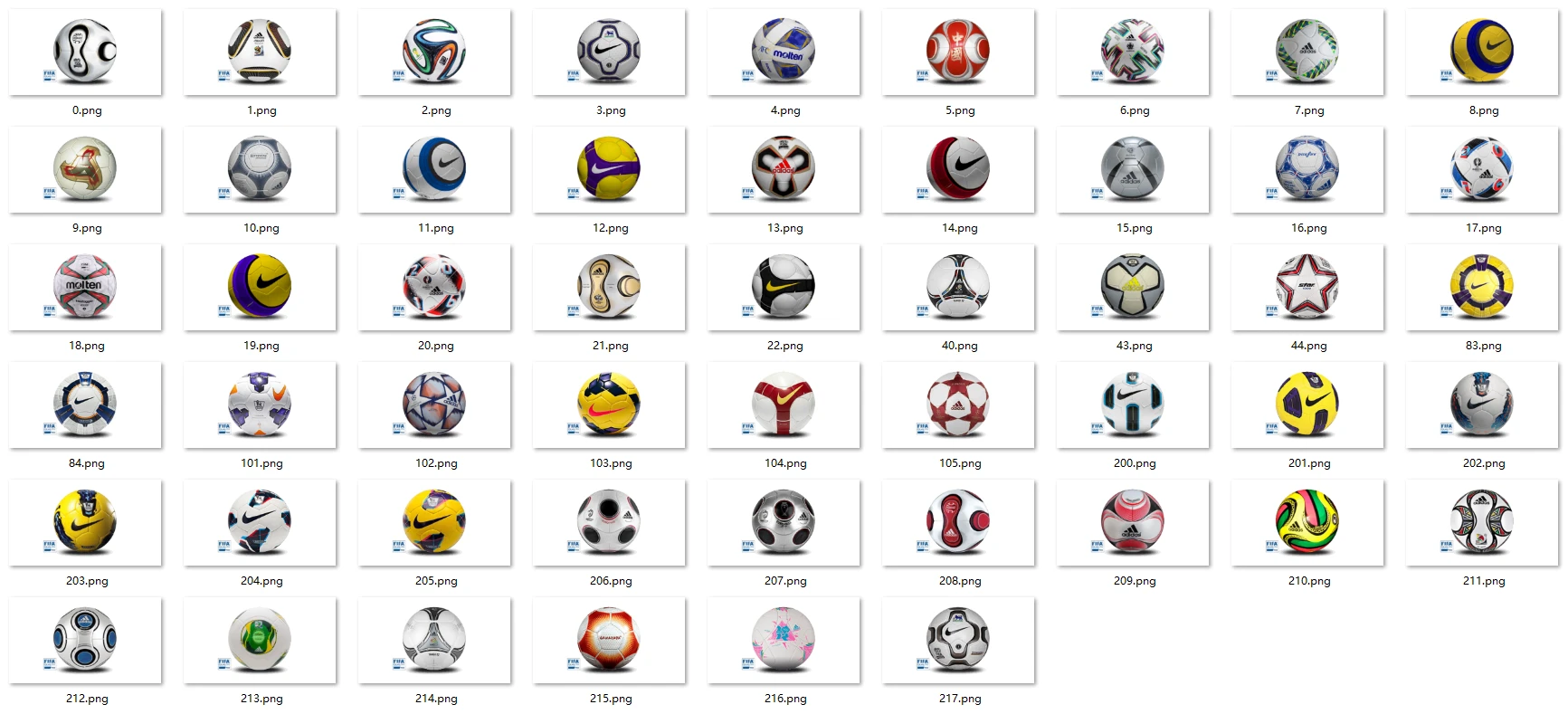 FIFA 21 "Большой пак классических мячей V5.0"