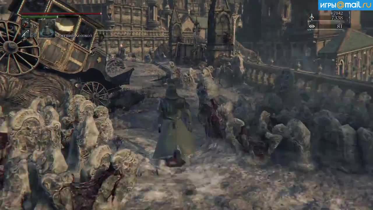 Пулемет Гатлинга - оружие в Bloodborne The Old Hunters