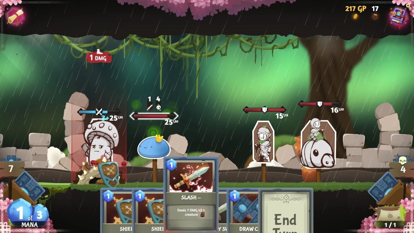 Декбилдер Rise of the Slime вырвется из "раннего доступа" этой весной