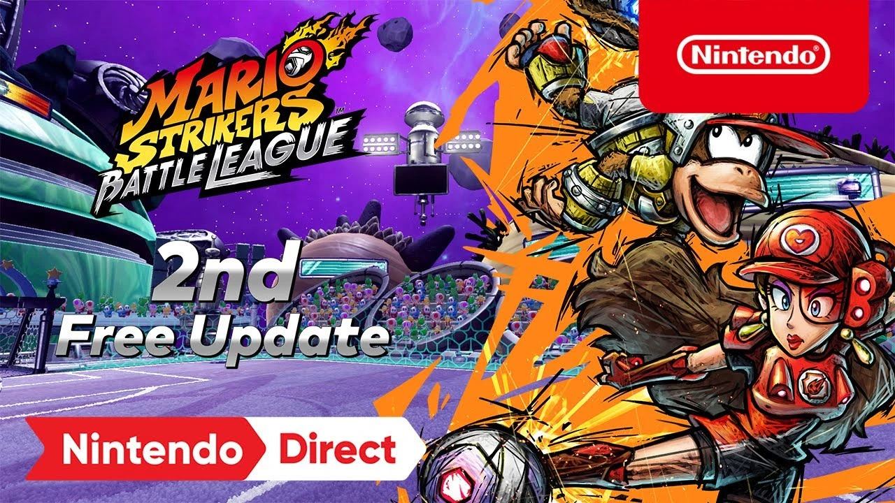 Трейлер второго бесплатного обновления для Mario Strikers: Battle League