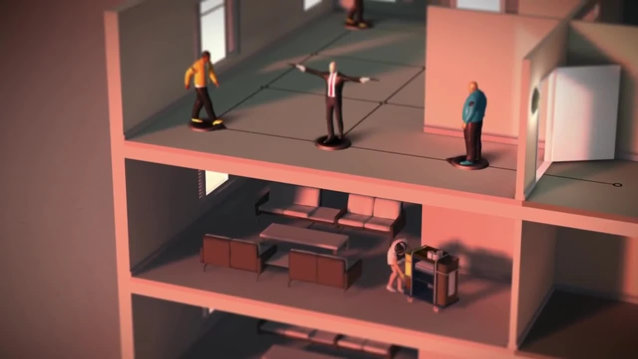 Hitman Go: Definitive Edition. Трейлер игры. Переиздание мобильного экшена Hitman Go.