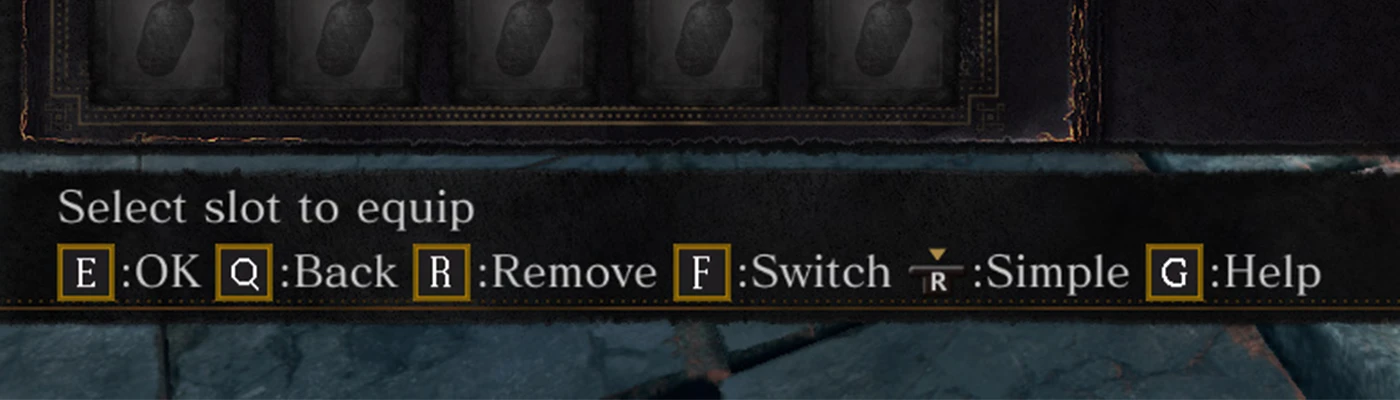 Dark Souls 3 "Keyboard Icons / Иконки клавиатуры"