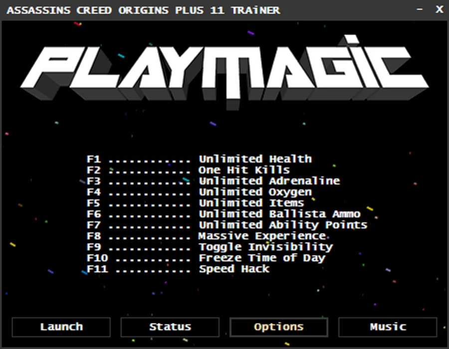 Assassin's Creed Origins: The Curse of the Pharaohs "Трейнер +9" [CODEX] {PLAYMAGiC}