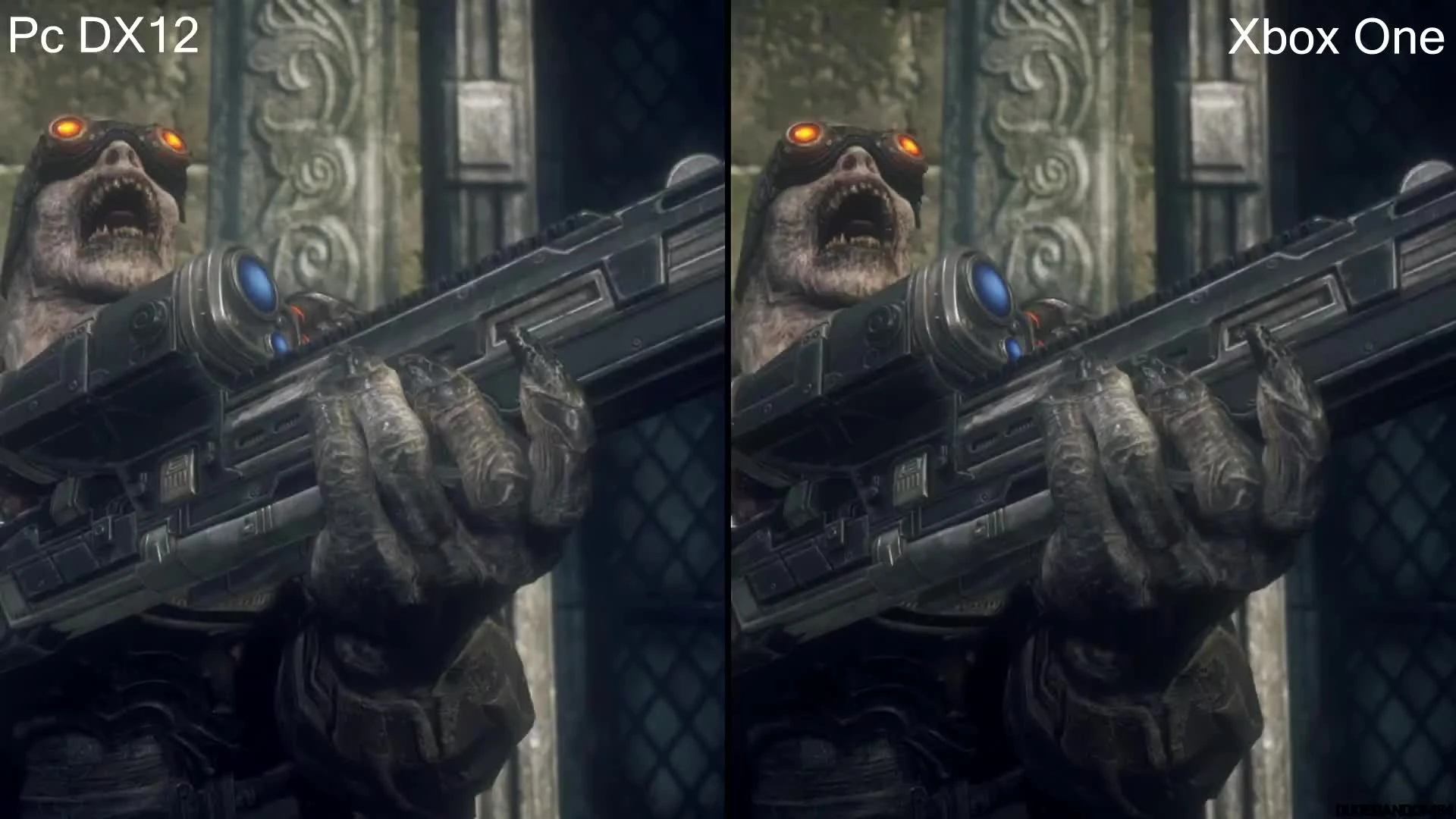 Gears Of War Ultimate Edition Pc DX12 Vs Xbox One