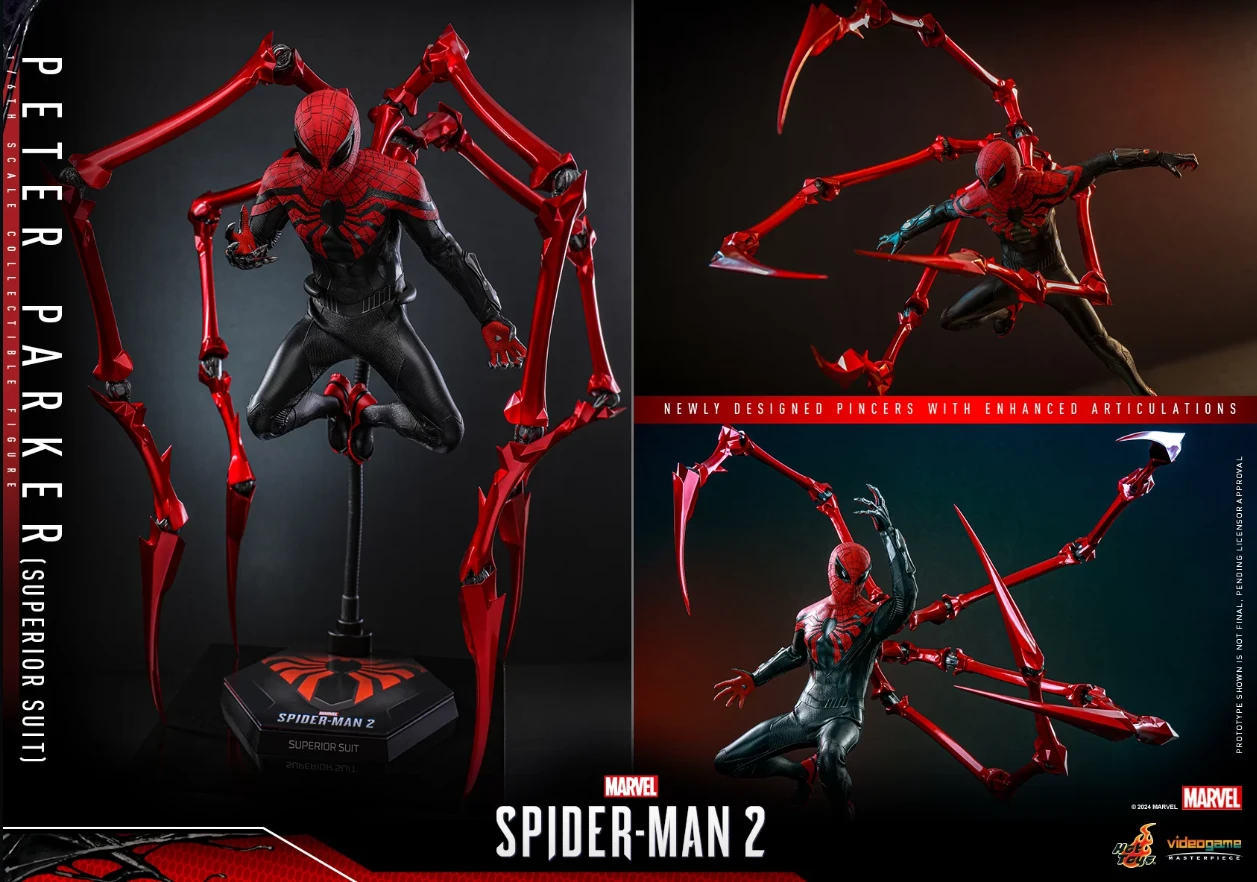 Hot Toys выпустила фигурку "Cовершенного Человека Паука" из Marvel's Spider-Man 2