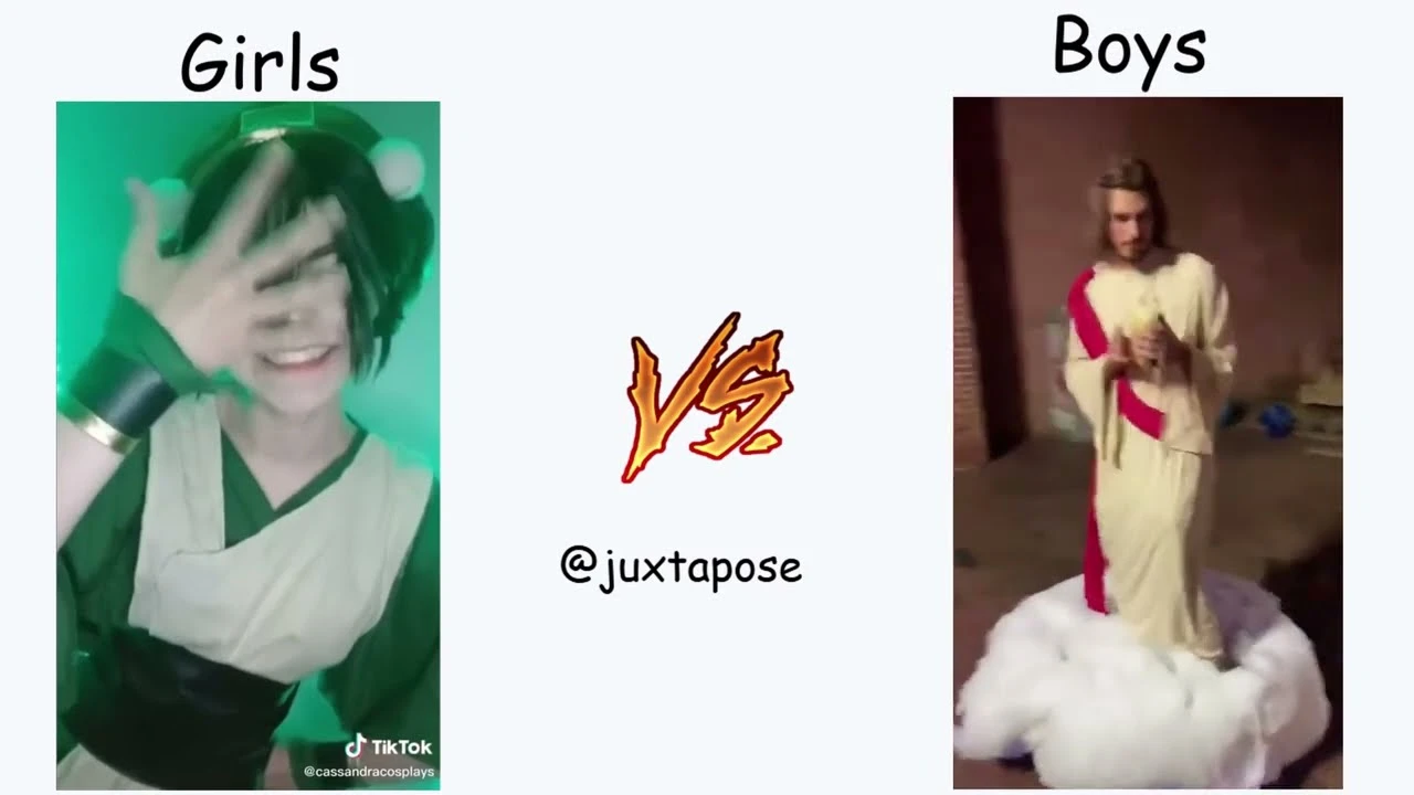 Косплей девчонок и мальчиков