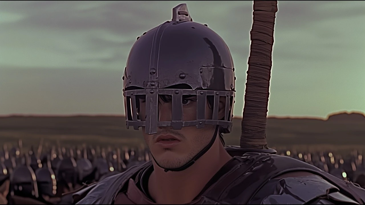 Культовый "Берсерк" в стиле ретро-фильма из 80-х