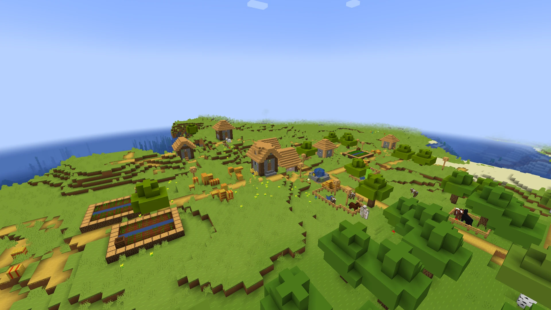 Minecraft "Ресурспак Bare-Bones - Текстуры из трейлера"