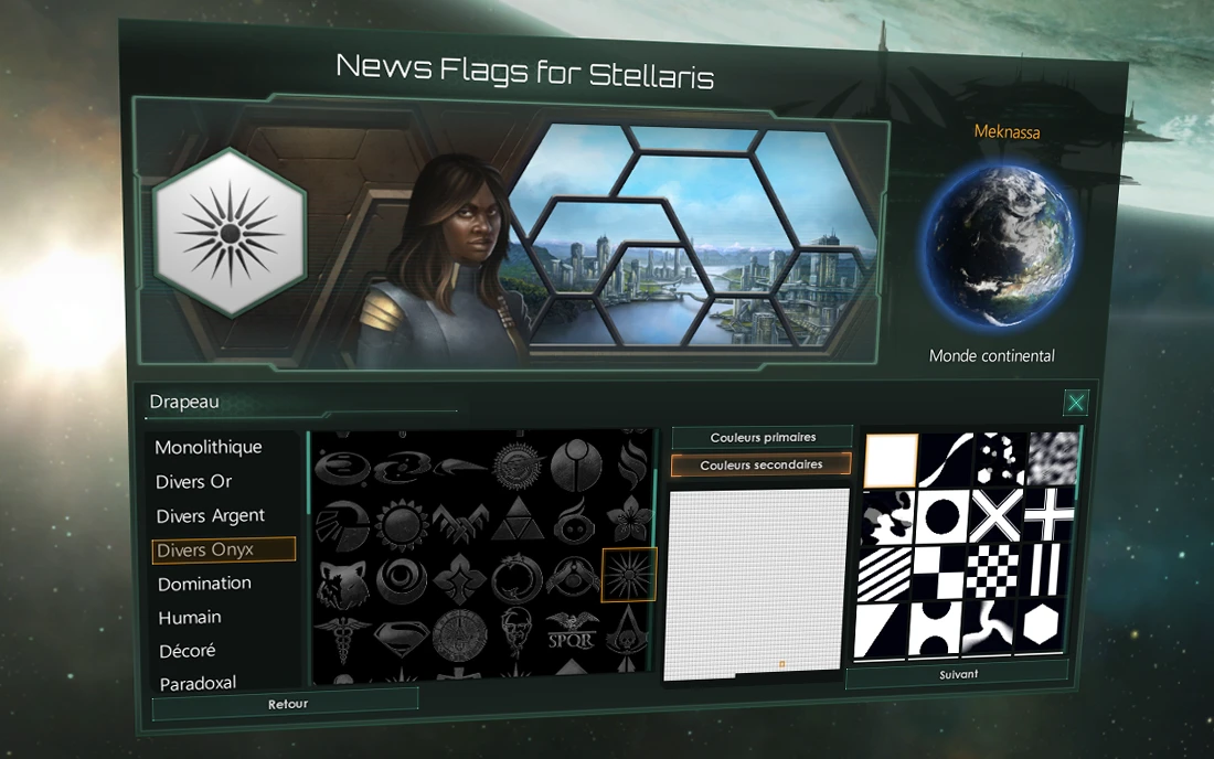Stellaris "Flags : Emblems & Backgrounds"