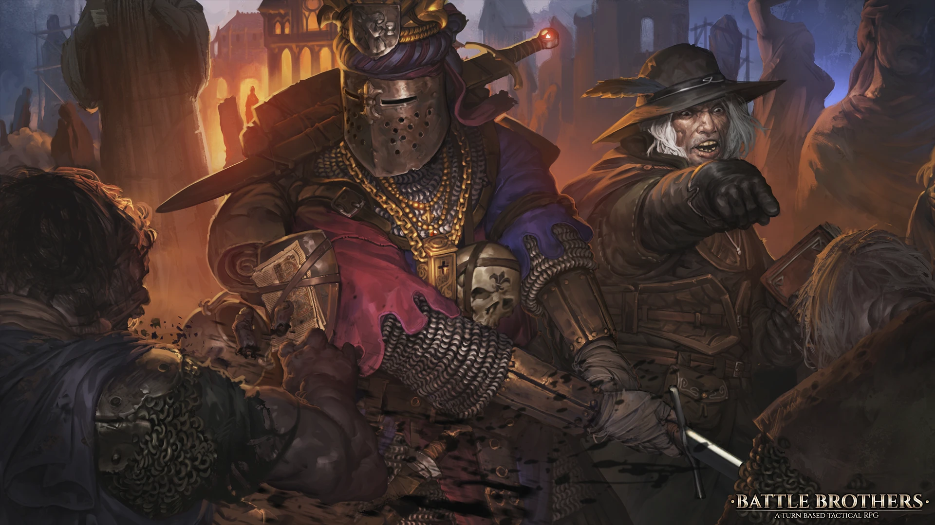 Для Battle Brothers вышел DLC Of Flesh and Faith на ПК в Steam