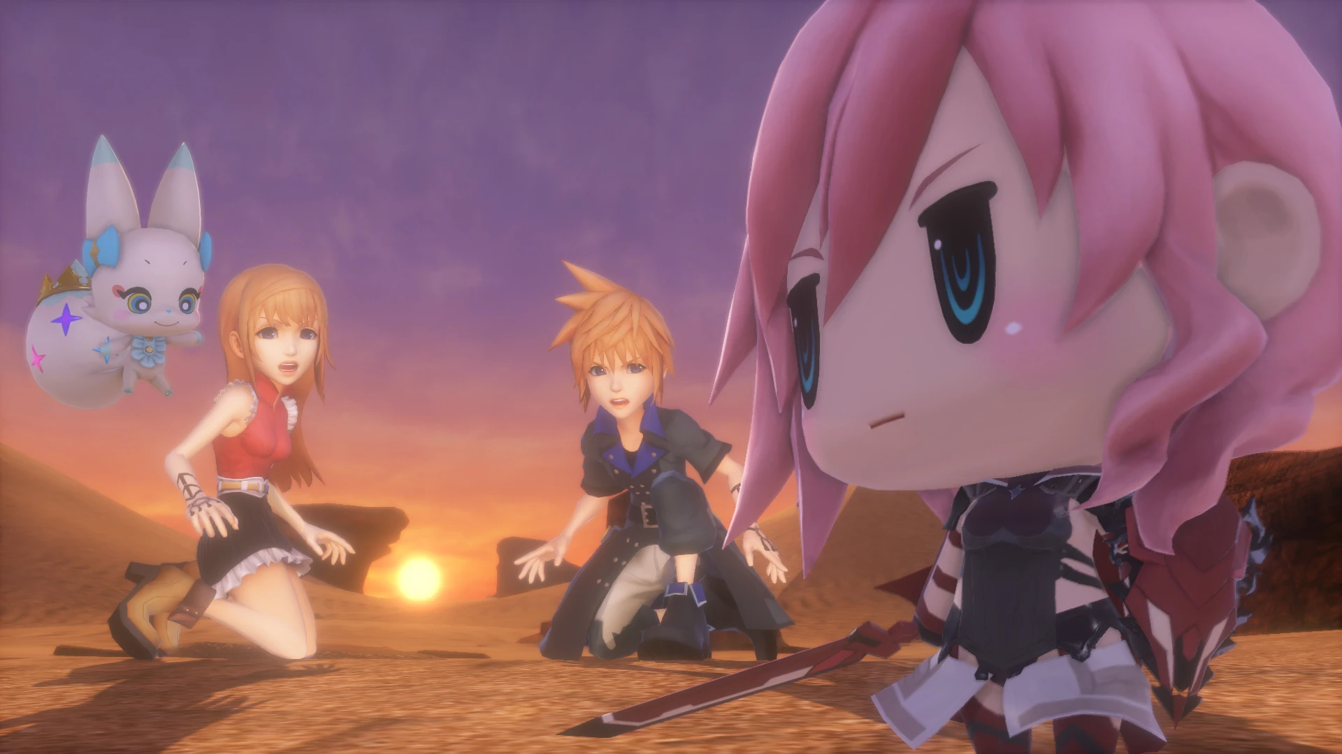 В World of Final Fantasy появится Сора из Kingdom Hearts