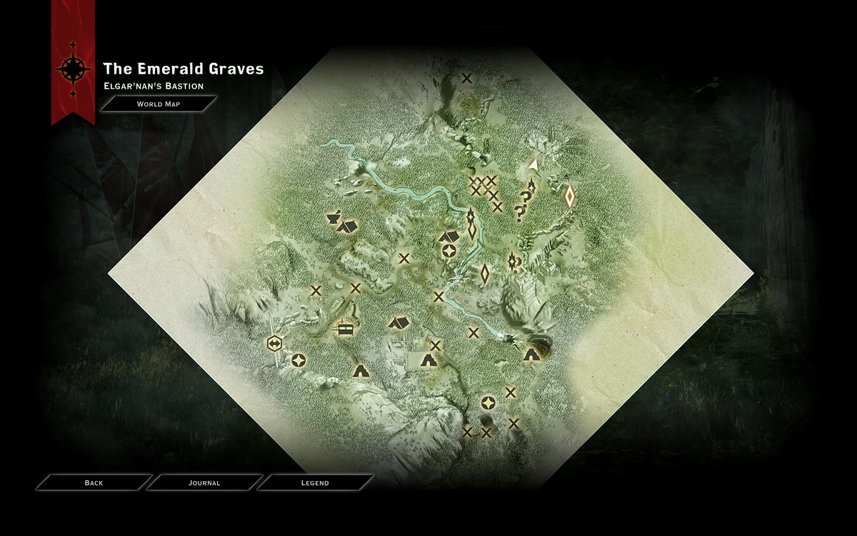 Dragon Age: Inquisition "Убирает туман войны"