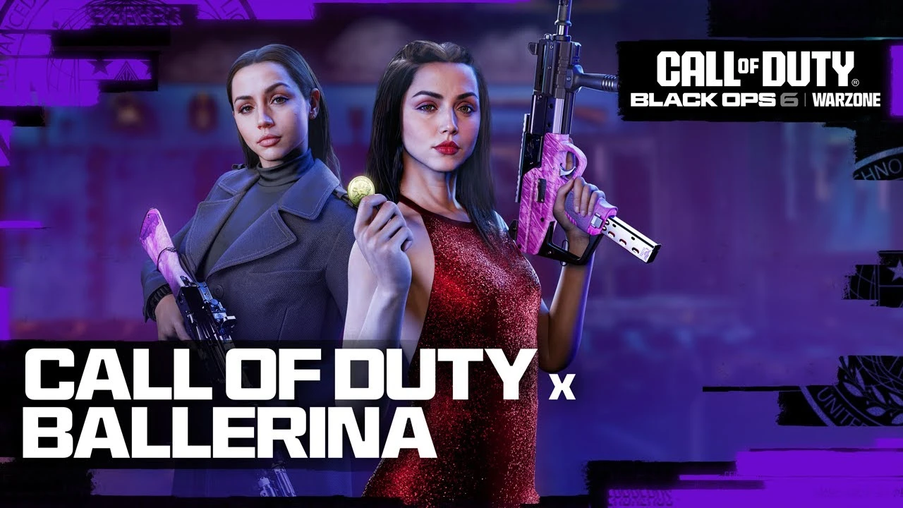 Смертельно грациозна: авторы Call of Duty: Black Ops 6 показали трейлер с героиней фильма "Балерина"
