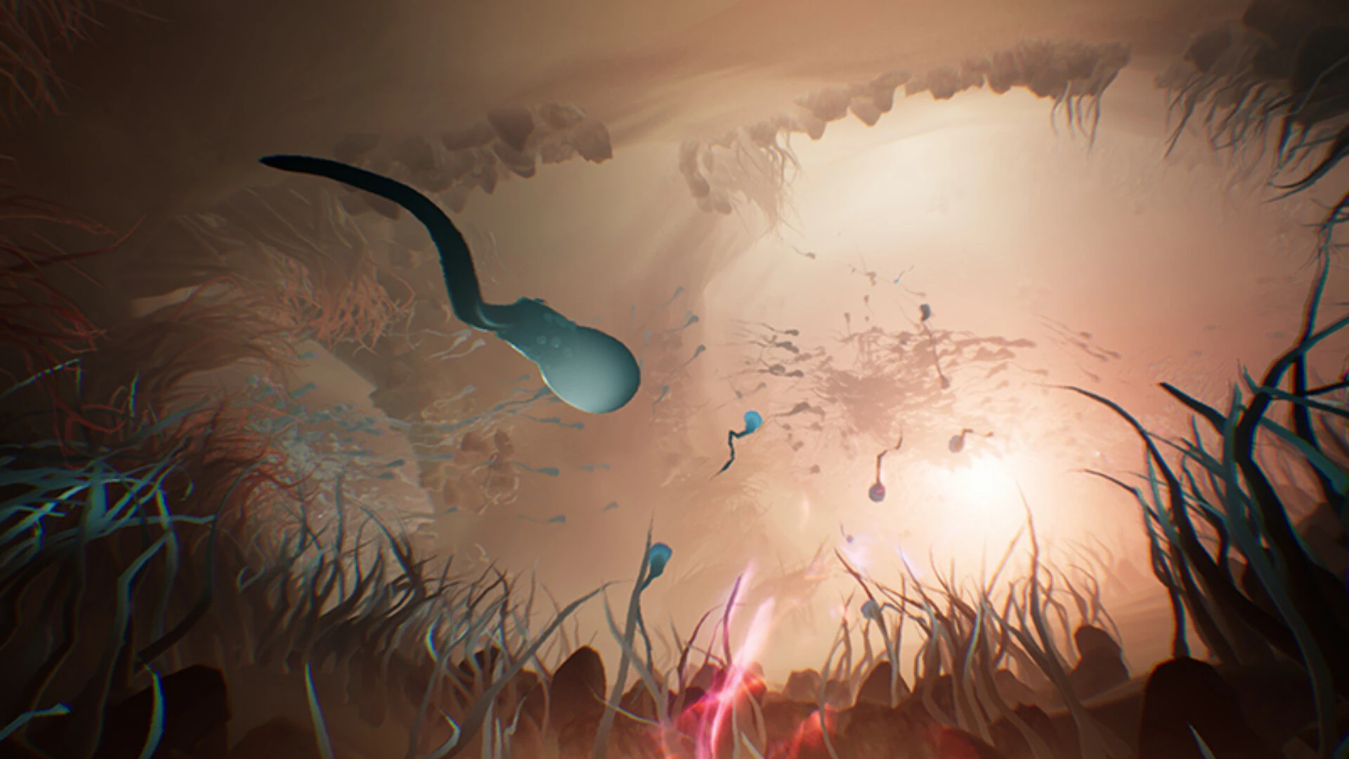 В Steam появилась страница приключенческого экшена Become о гонке сперматозоидов