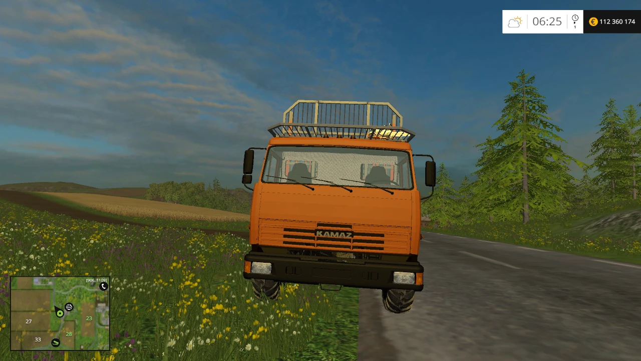 Farming Simulator 15 "Камаз лесник"