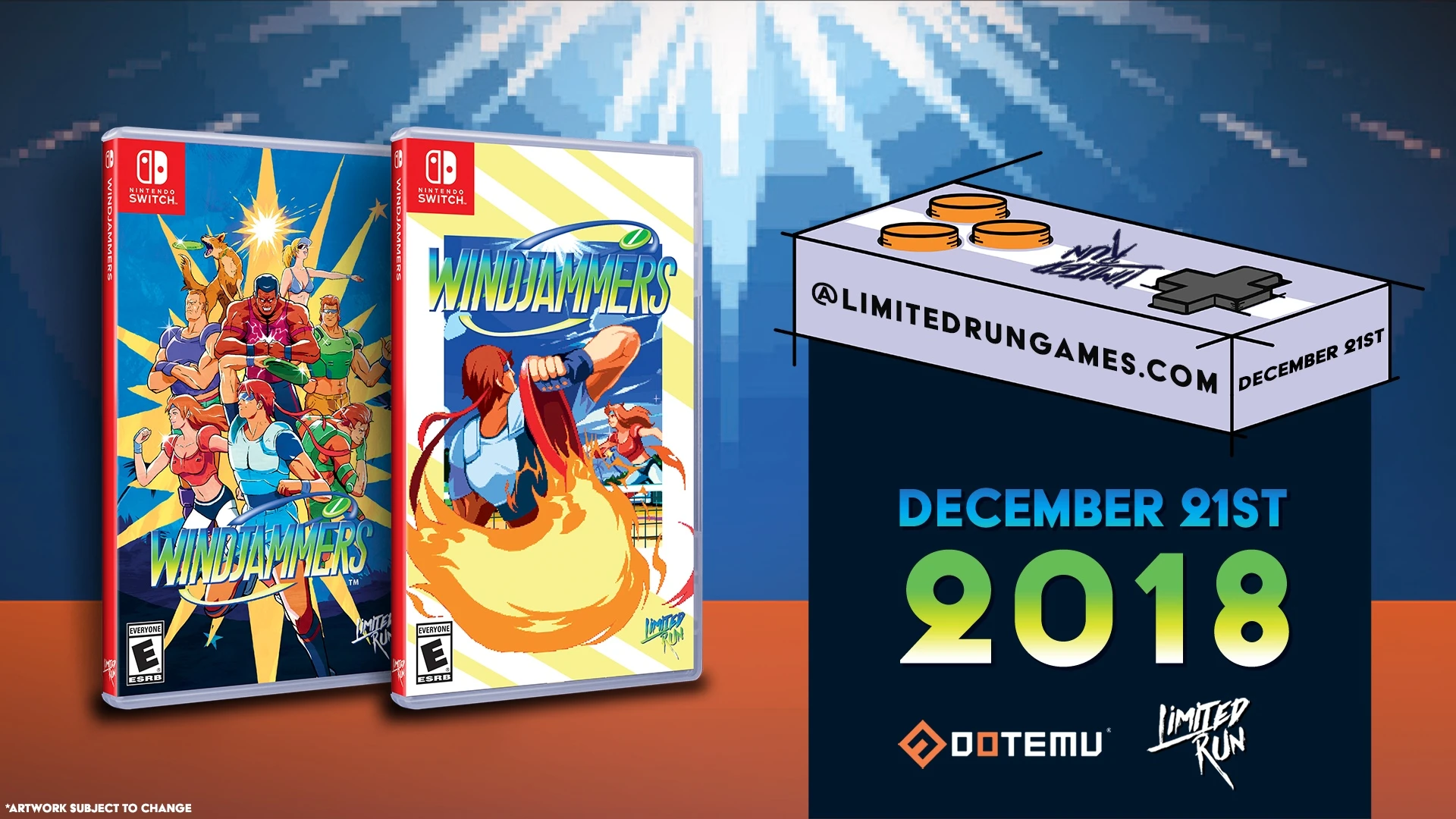 Windjammers выйдет на картридже