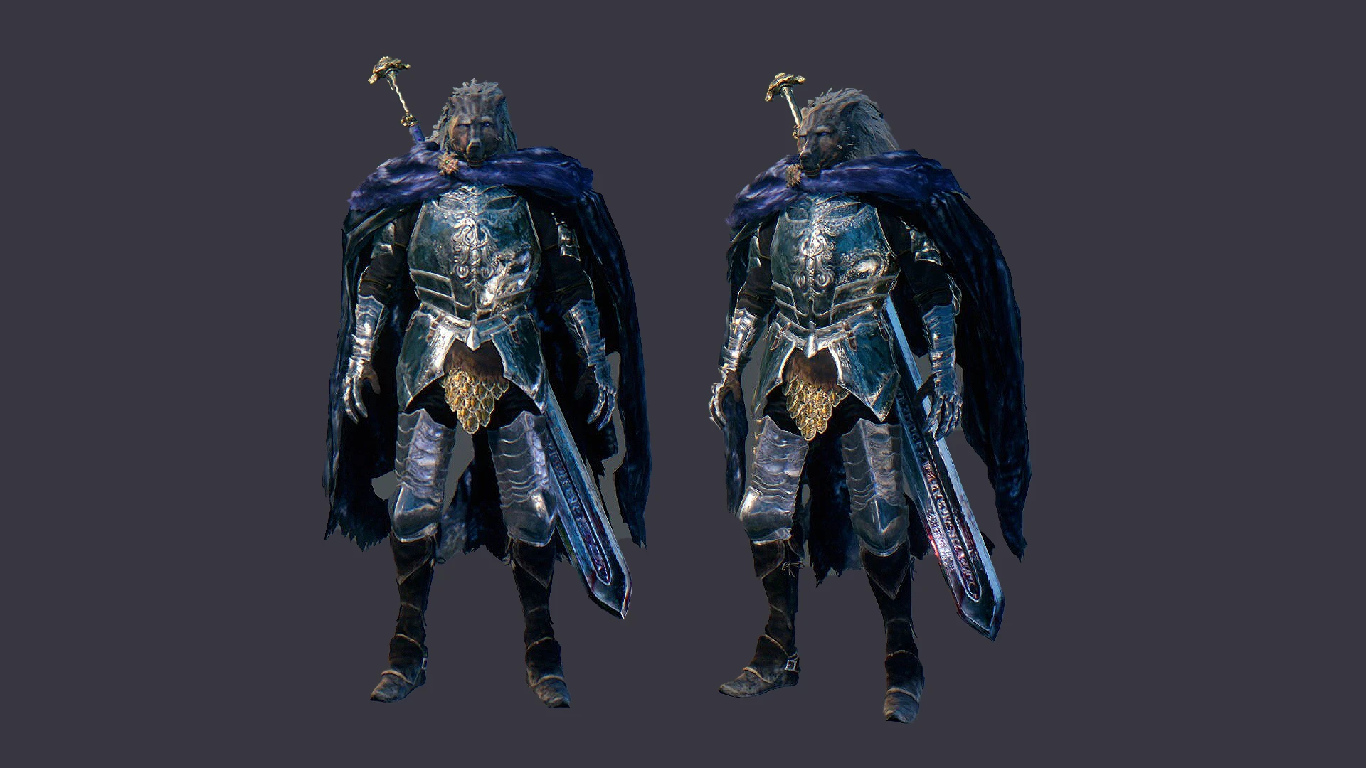 Baldur's Gate 3 "Сеты брони из Elden Ring"