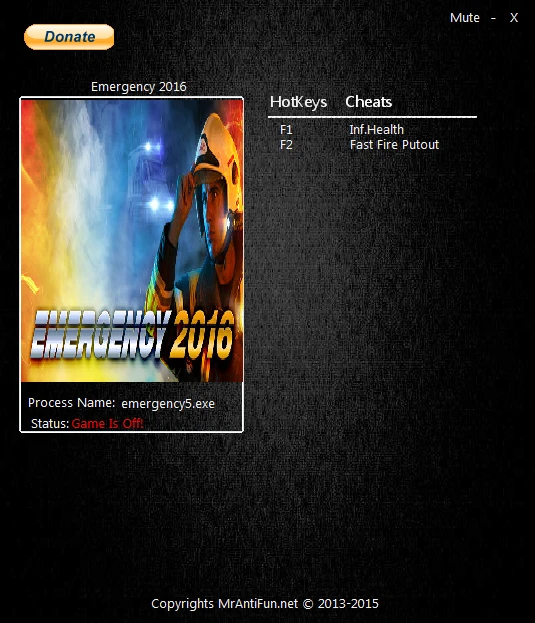 Emergency 2016: Трейнер/Trainer (+2) [2.1.0] {MrAntiFun}