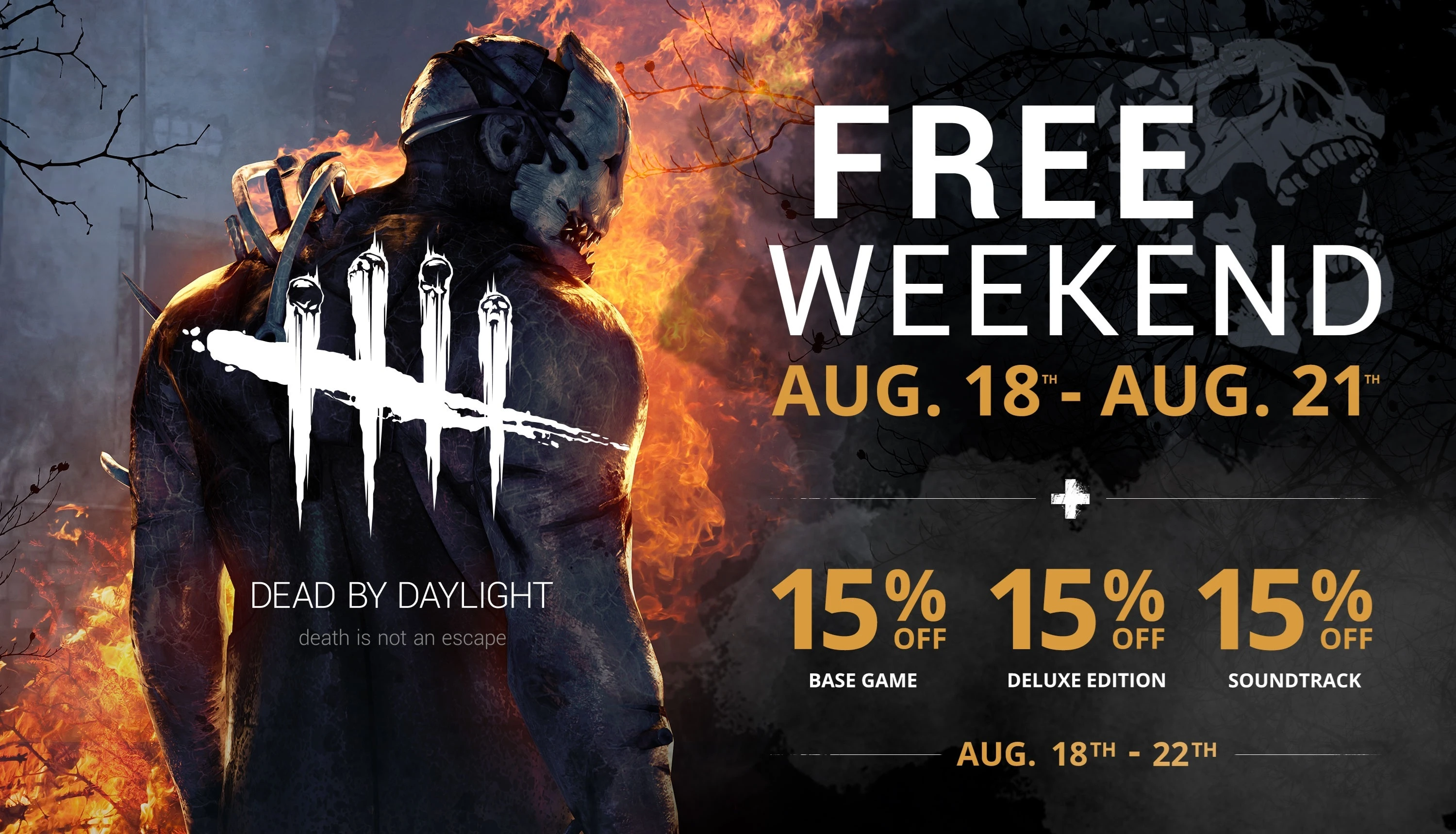 Бесплатные выходные у Dead by Daylight