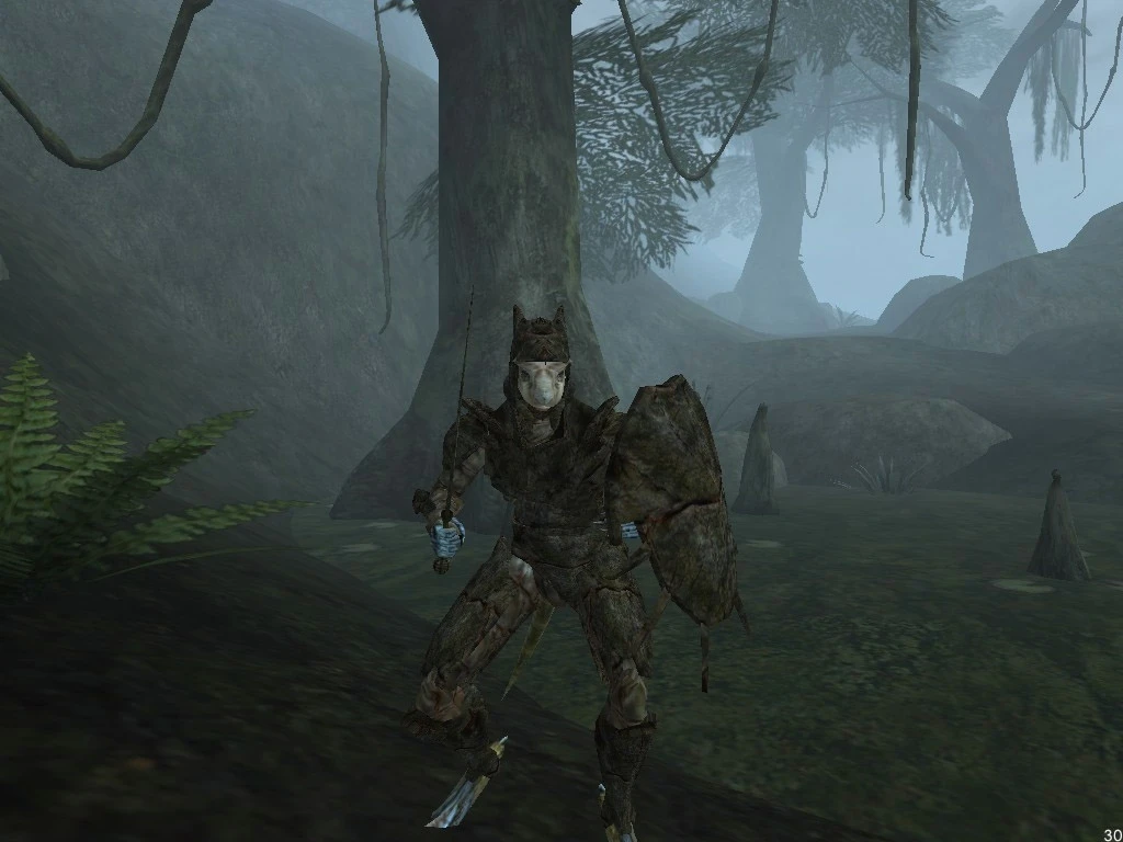 Morrowind "Аргонианские доспехи"