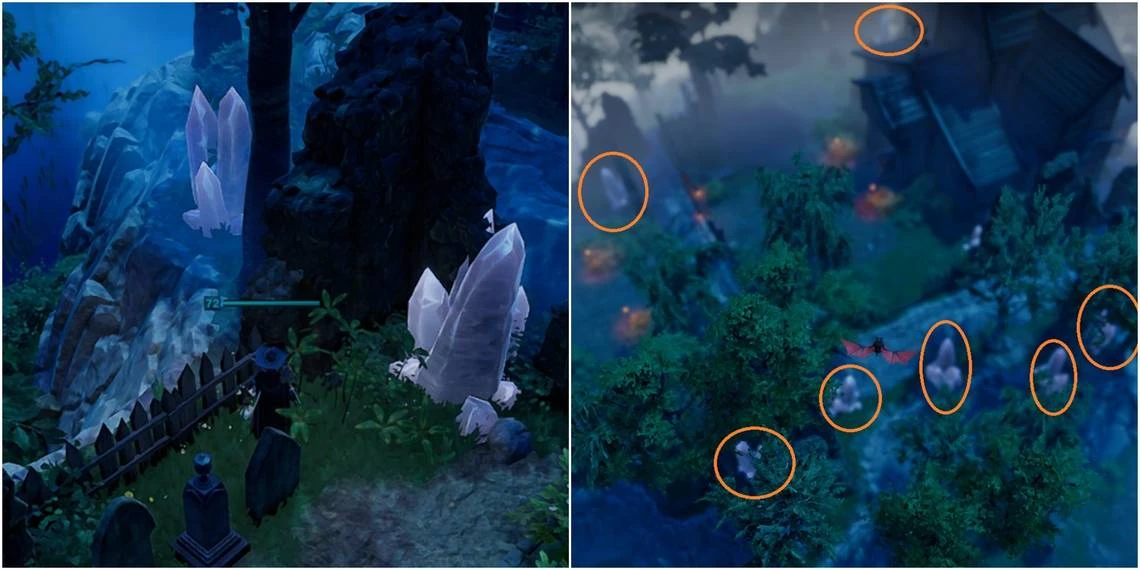 Где найти кварц в V Rising