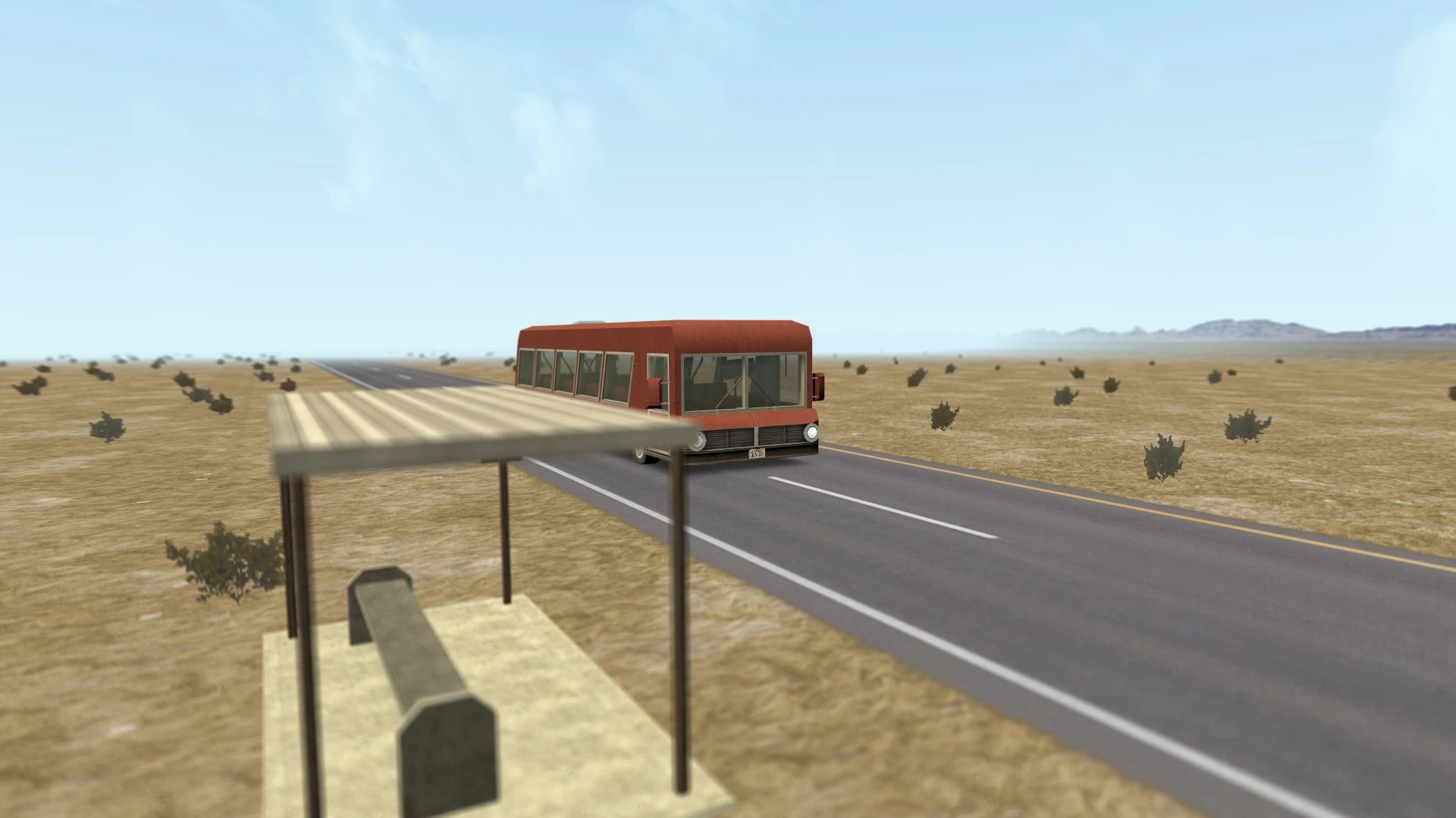 Garry's Mod "Desert Bus Deluxe - Пустынный Автобус"