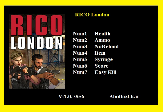 RICO London: Трейнер/Trainer (+7) [1.07856] {Abolfazl.k}