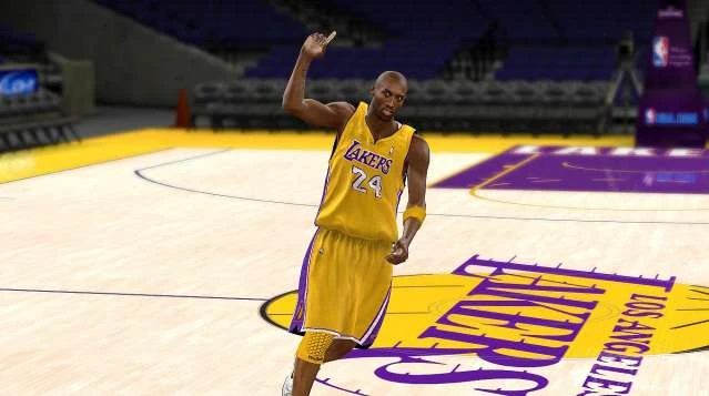 NBA 2K10 "LA Lakers Jerseys update"