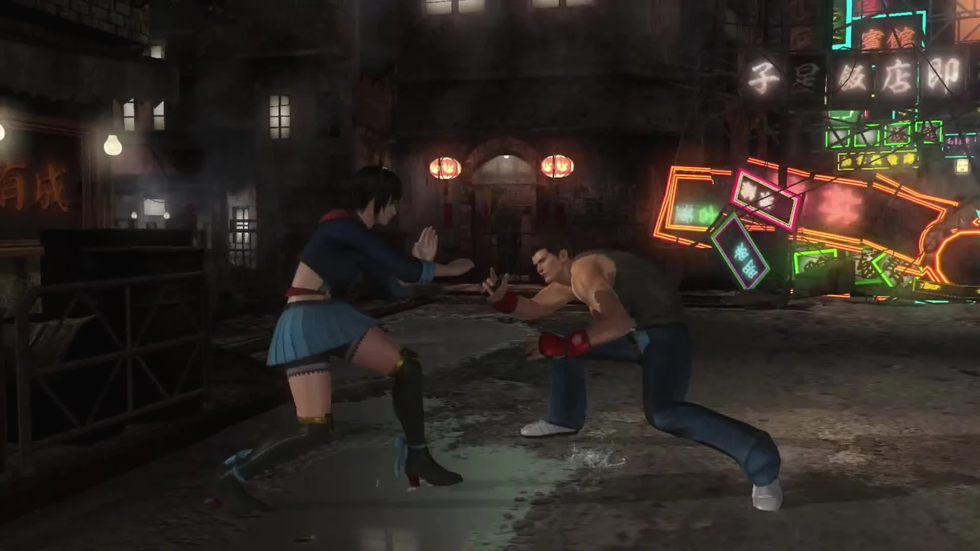 Dead or Alive 5: Last Round " Pai vs Jann Lee Геймплей "