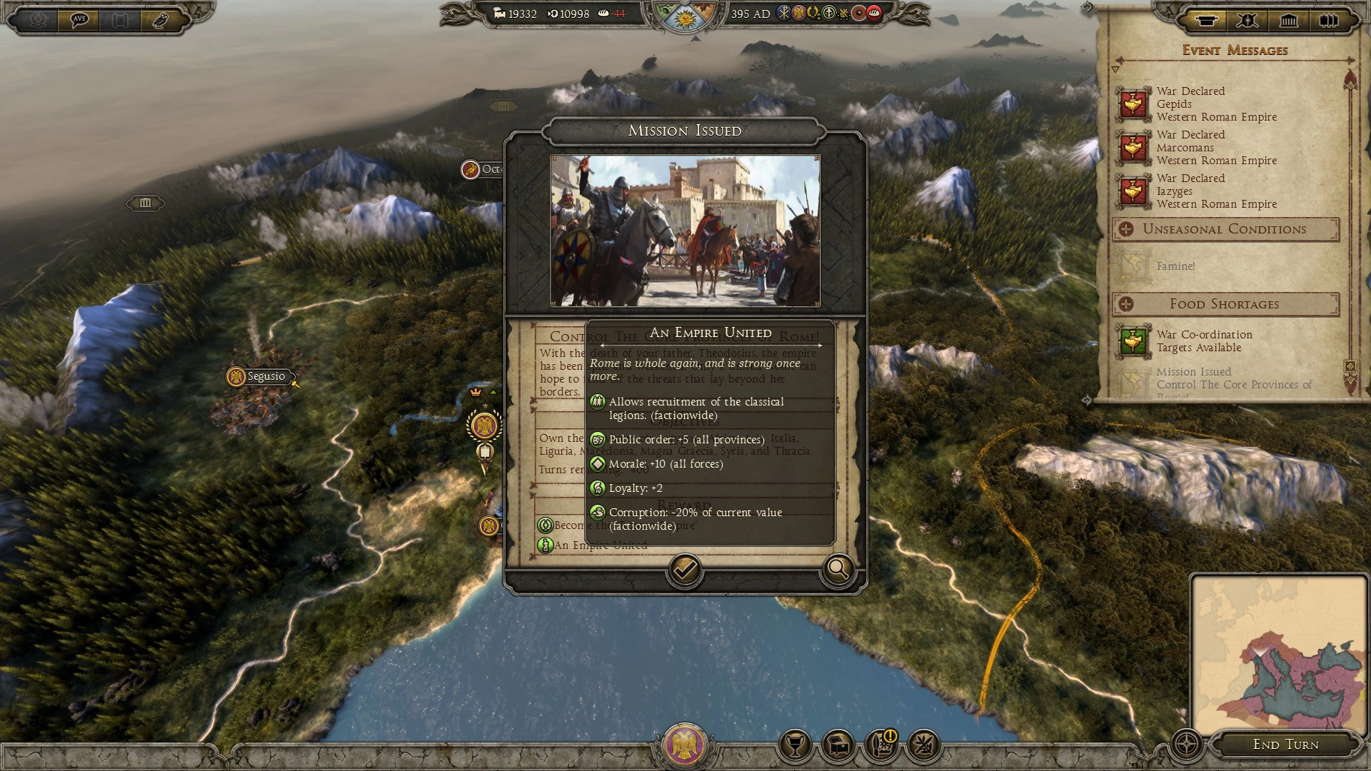 Total War: Attila "Reunite Rome - FULL"