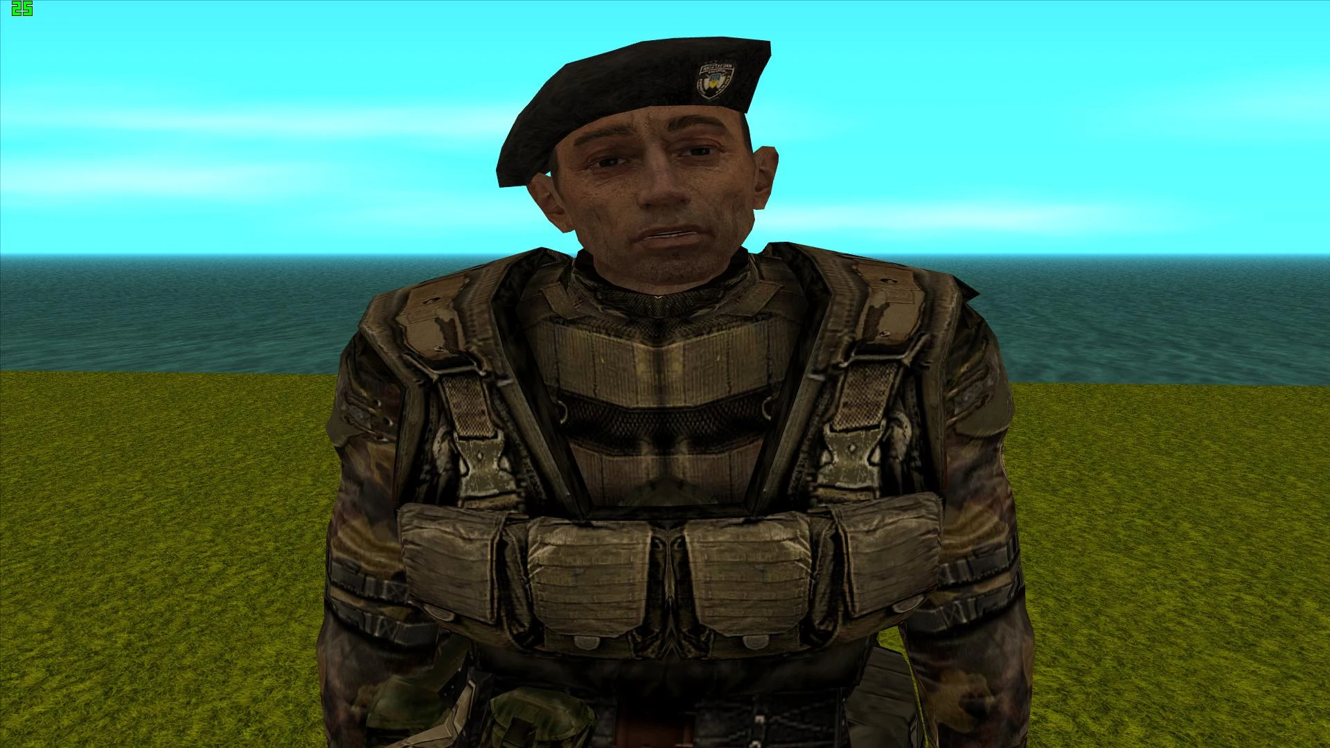 Grand Theft Auto: San Andreas "Стрелок в бронекостюме Берилл-5М из S.T.A.L.K.E.R"