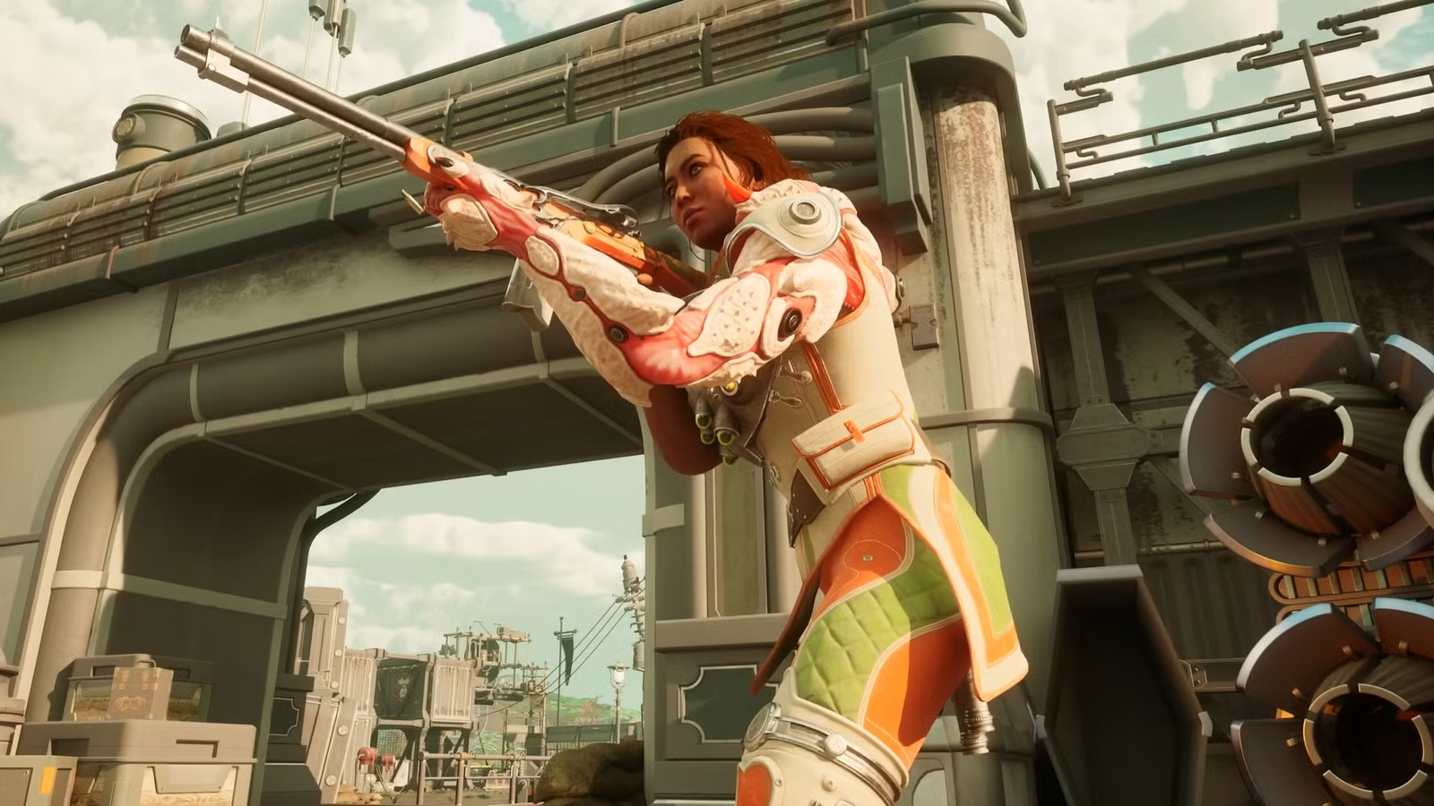 Выбор импланта для Инез в The Outer Worlds 2: Скелетный краб или Раптидон Матриарх