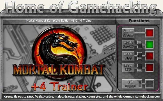 Mortal Kombat ~ Komplete Edition (2013): Трейнер/Trainer (+4) [1.0] {sILeNt heLLsCrEAm / HoG}