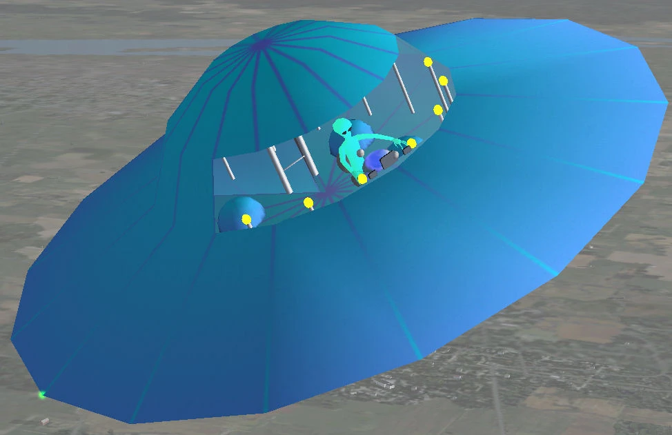 Microsoft Flight Simulator 2004 "UFO"
