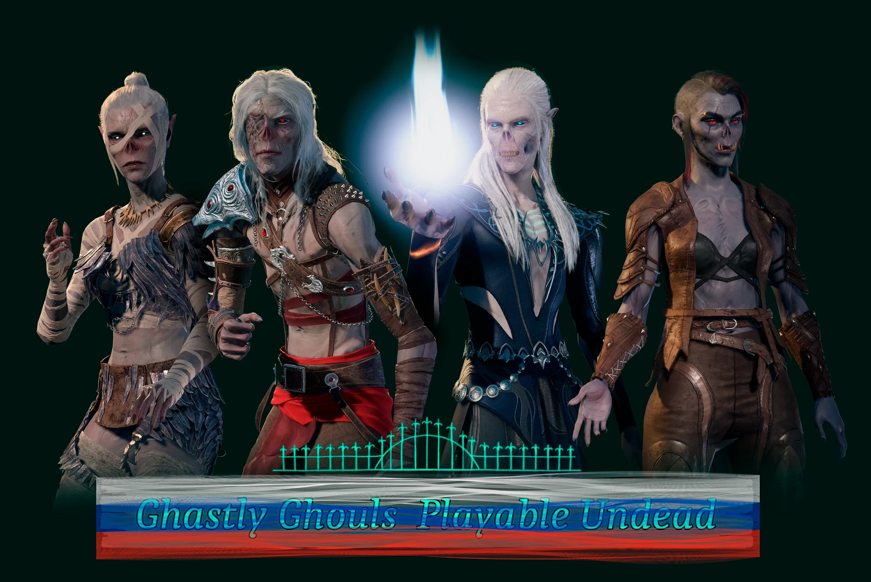 Baldur's Gate 3 "Играбельная раса Нежити"