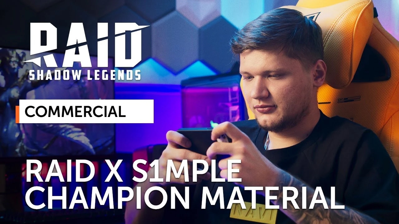 s1mple станет персонажем игры Raid: Shadow Legends