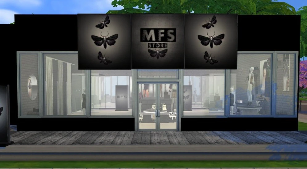 The Sims 4 "Магазин MFS STORE от Missfortune"