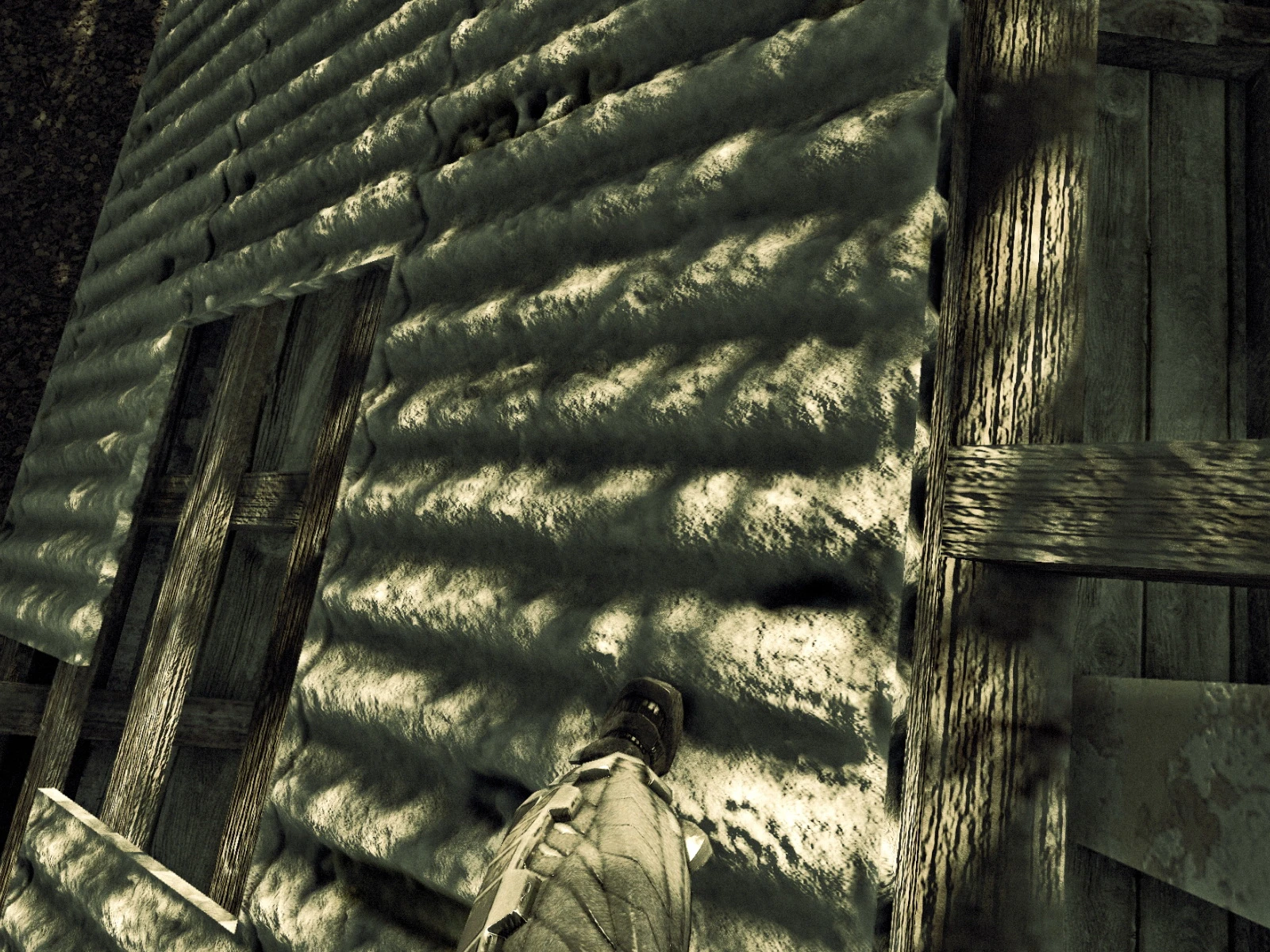 Crysis "Сельский дом из сталкера "