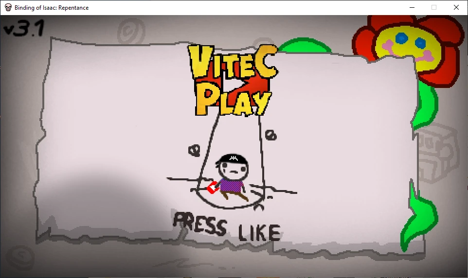 Binding of Isaac "Isaac x VitecPlay Mod"