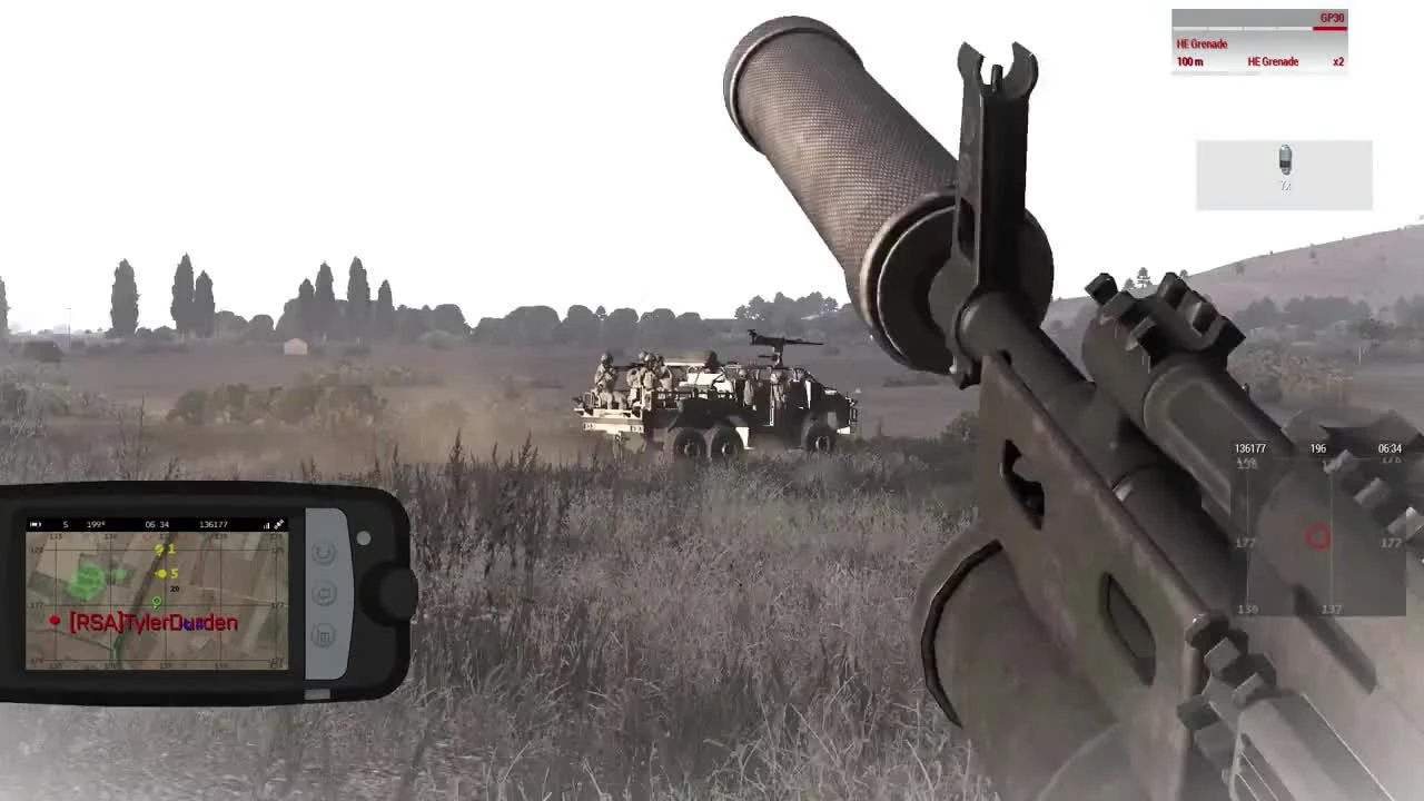 Arma 3 "Ранил только себя"