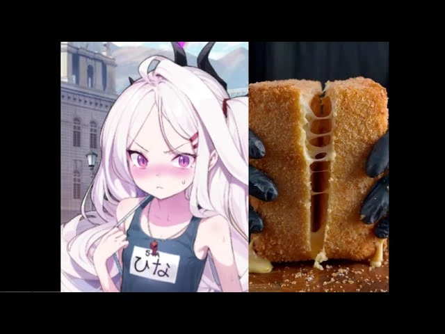 Хина и сырный шлепок