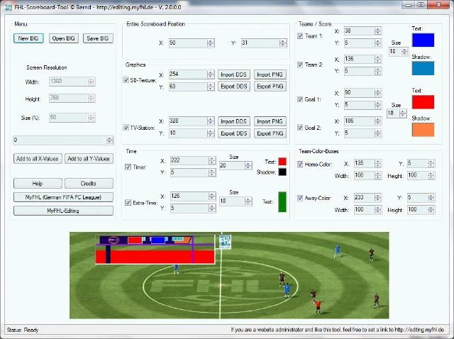FIFA 12 "FHL-Scoreboard-Tool 3.0 by Bernd"