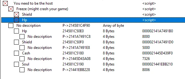 Gunfire Reborn: Таблица для Cheat Engine [UPD: 22.07.2020] {Cake-san}