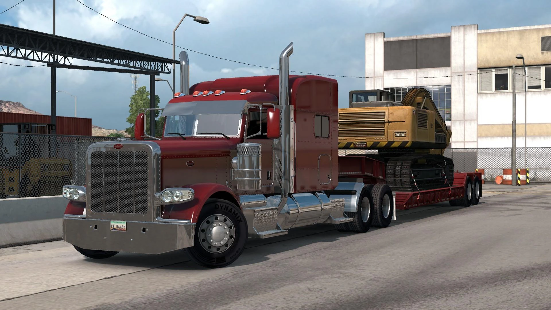 ATS "Улучшенный интерьер\экстерьер для Peterbilt 389" v1.0