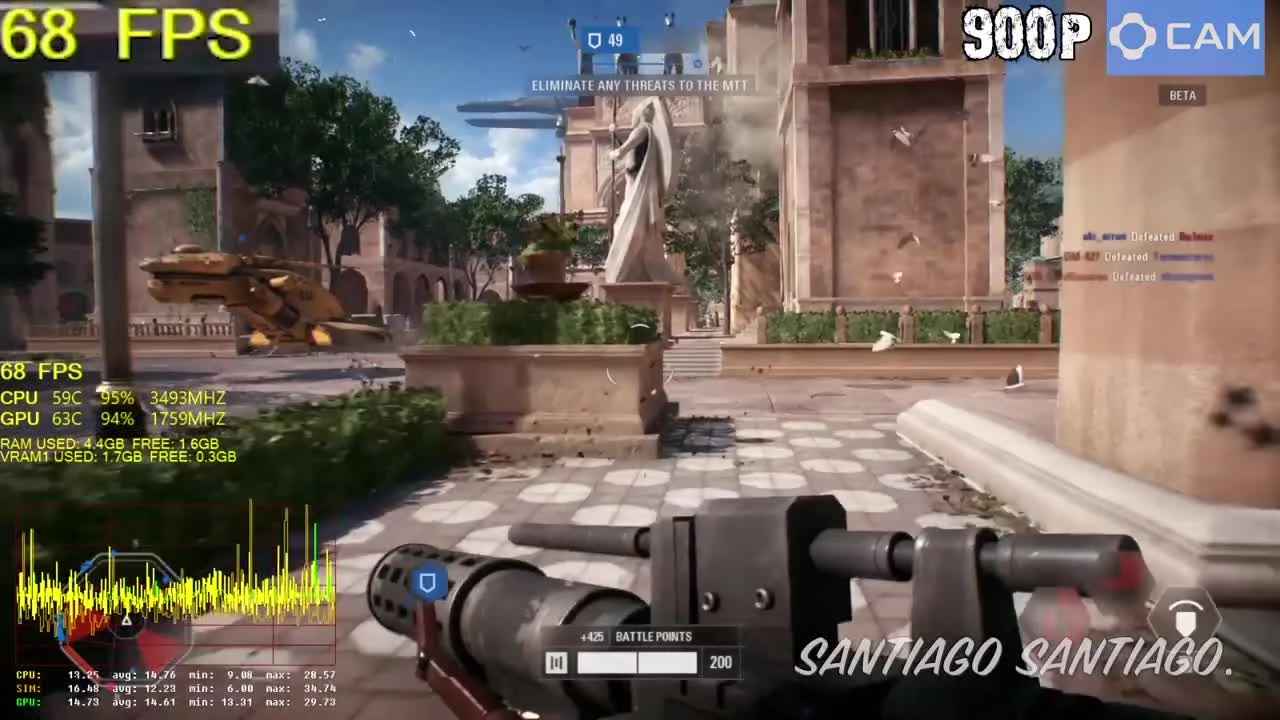 Star Wars Battlefront 2 BETA - GTX 1050 2GB - G4560