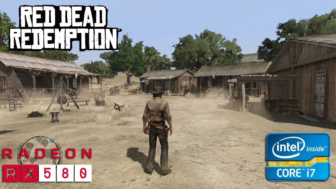 Тест FPS в Red Dead Redemption на RX 580 и i7 3770