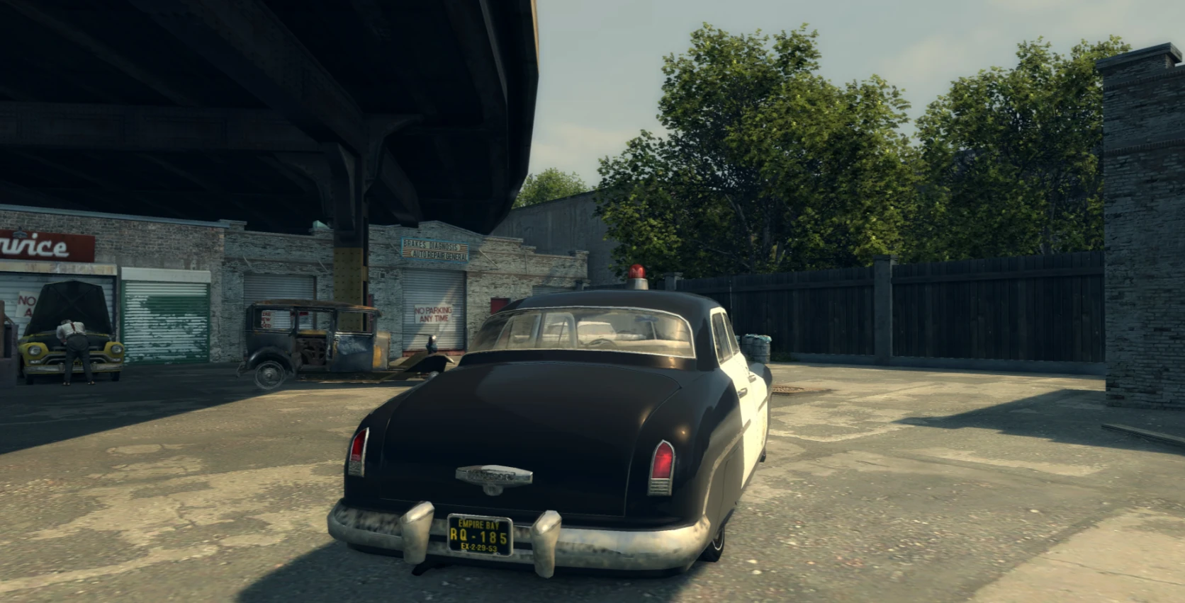 Mafia 2 "Мод на Серебристый полицейский крейсер"